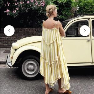 Nwt Zimmermann luminò stripe floating dress